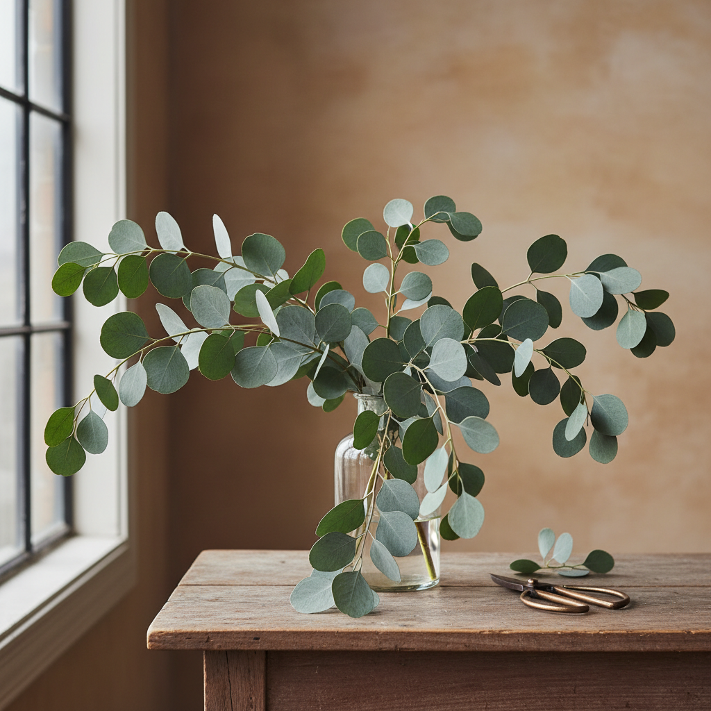 Eucalyptus pulverulenta florist stems